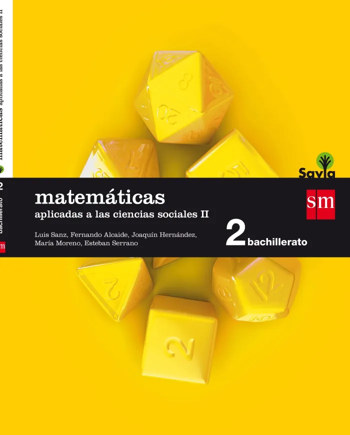 Matemáticas Aplicadas a las Ciencias Sociales Ii. 2 Bachillerato. Savia