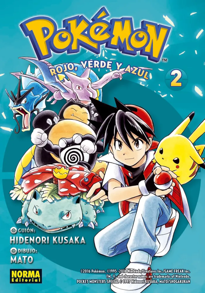 Pokemon, 2 Rojo, Verde y Azul, 2 (Nuevo Pvp)