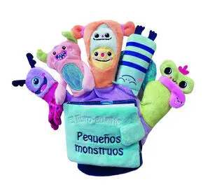 Libro Guante Pequeños Monstruos (Cas)