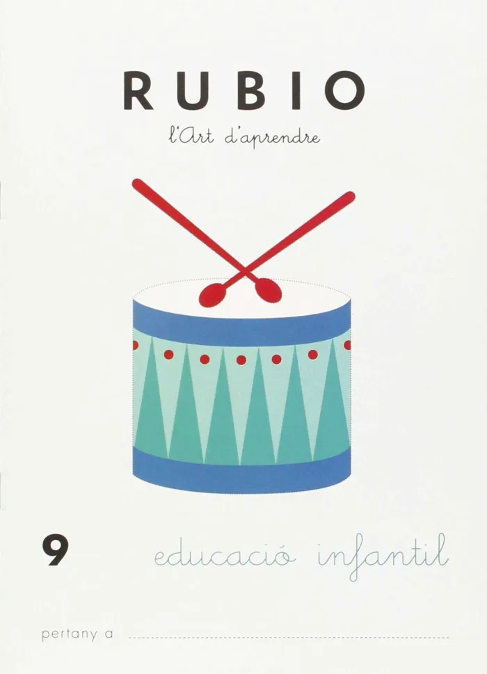 Rubio, L'art D'aprendre, Educació Infantil. Quadern 9
