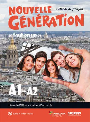 Nouvelle Generation A1/A2 Livre/Ex+Cd+Dv