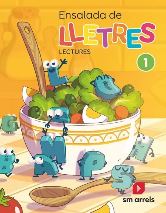 Ensalada de Lletres 1R. primaria. Más Savia 2019