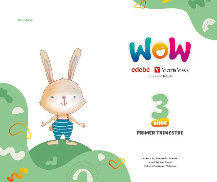 Proyecto Wow 3 Años Carpeta 1 Trimestre