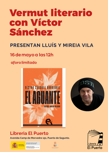 Vermut literario con Víctor Sánchez sobre su libro 