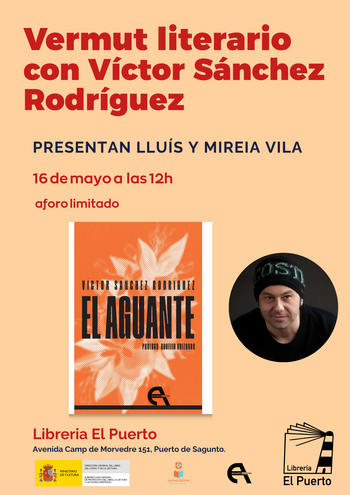 Vermut literario con Víctor Sánchez Rodríguez sobre su libro 