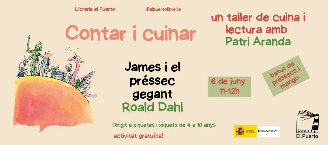 Últim taller infantil de CONTAR I CUINAR  amb...