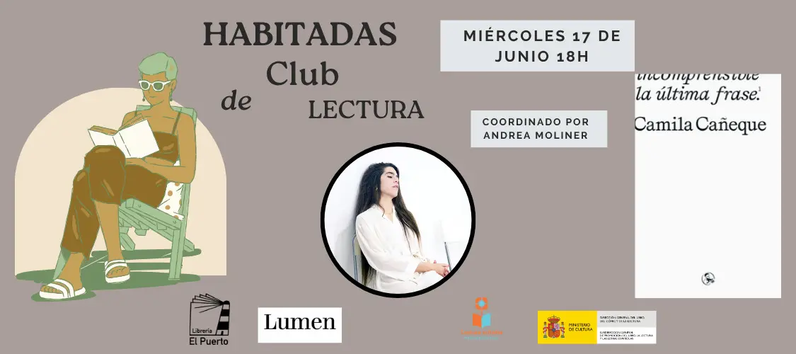 El CLUB DE LECTURA HABITADAS aterriza en junio...